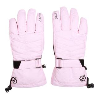 DARE 2B Donna ! Guanti Da Sci 100% Poliestere Dare 2B Acute Rosa Di Cristallo