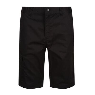 Heren pro cargo shorts (zwart)