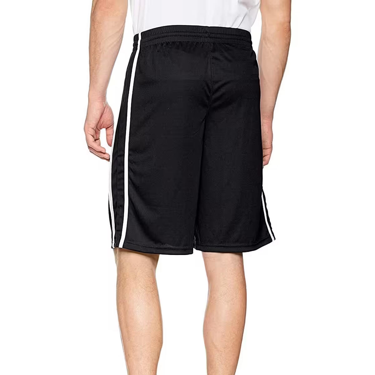 Short De Basket Homme (Noir / Blanc) 2/2