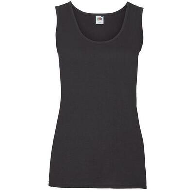 Dames valueweight vest top (wit)