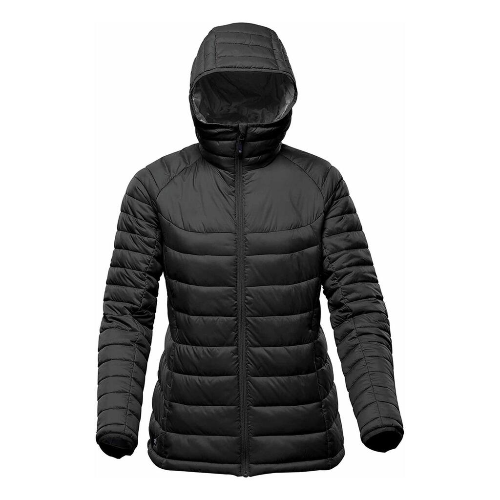 Womens/Ladies Stavanger Thermal Padded Jacket (Black/Graphite)