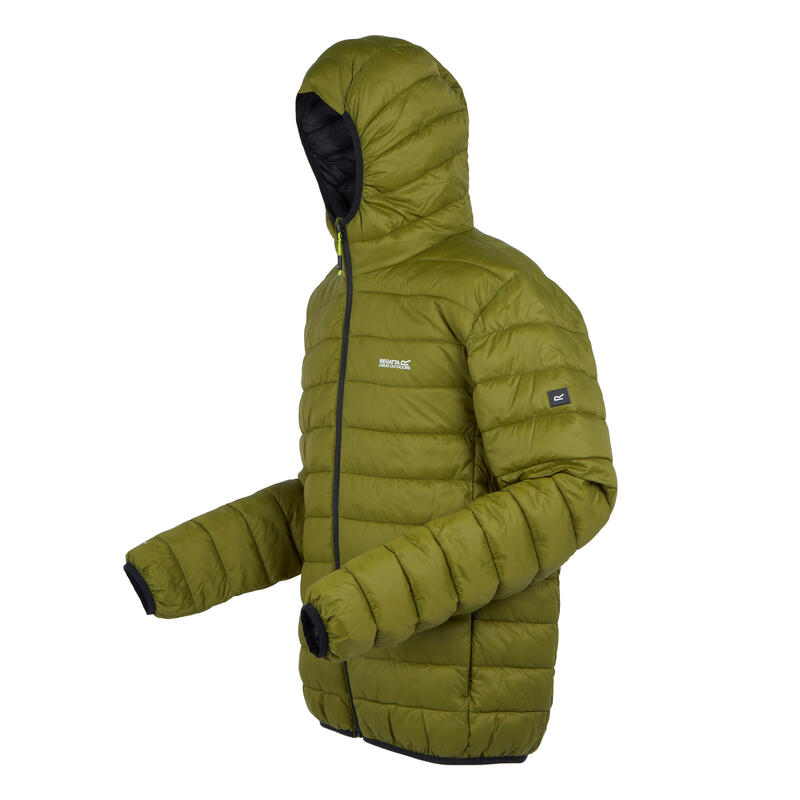 Veste Matelassée MARIZION Homme (Vert Néphrite / Noir)