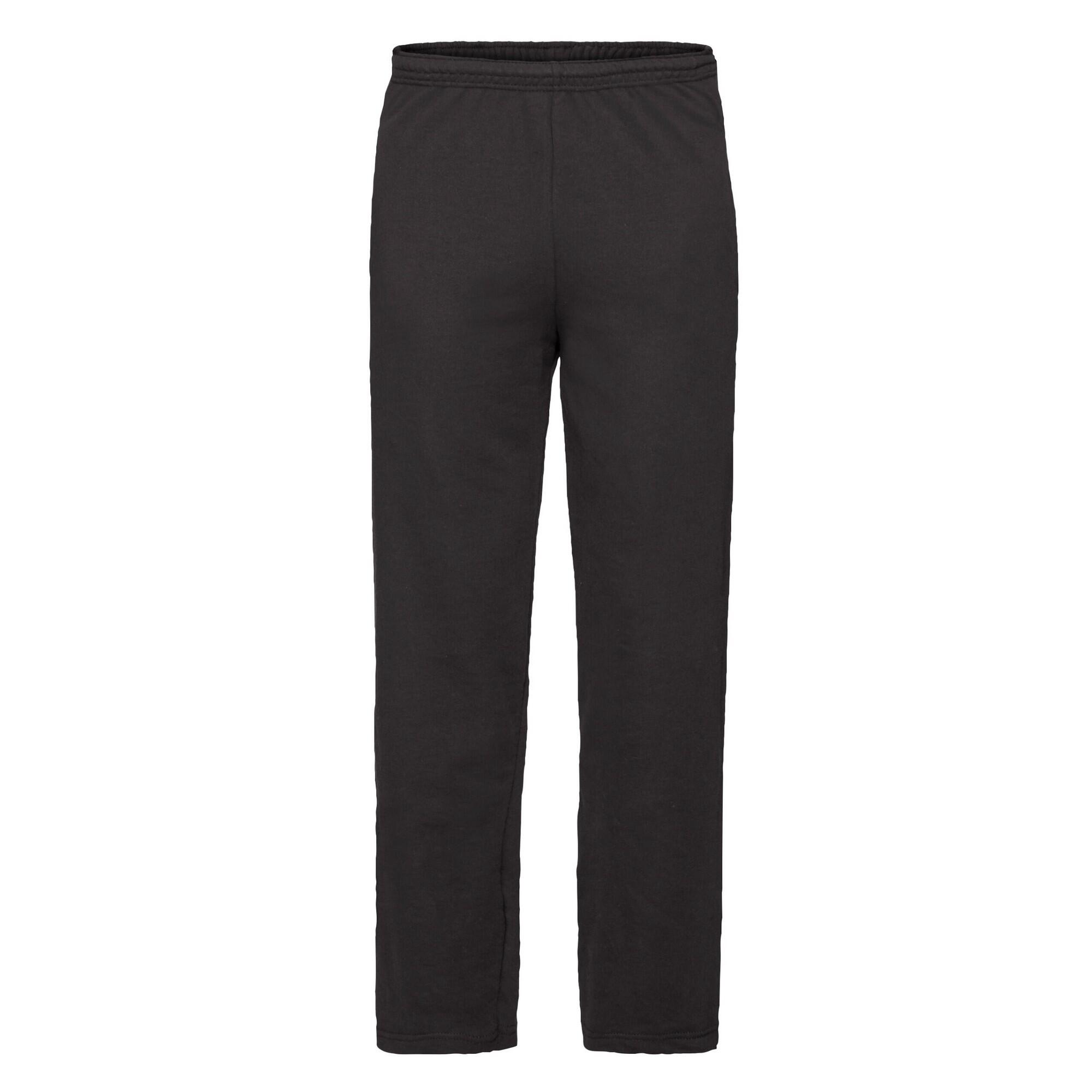 FRUIT OF THE LOOM Pantalón de Chándal para Hombre Negro