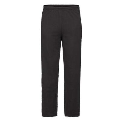 Pantaloni Da Jogging Orlo Aperto Adulto Unisex Fruit Of The Loom Grigio Erica
