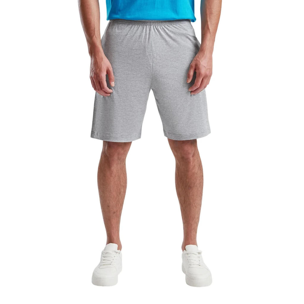 Mens Iconic 195 Jersey Shorts (Heather Grey)
