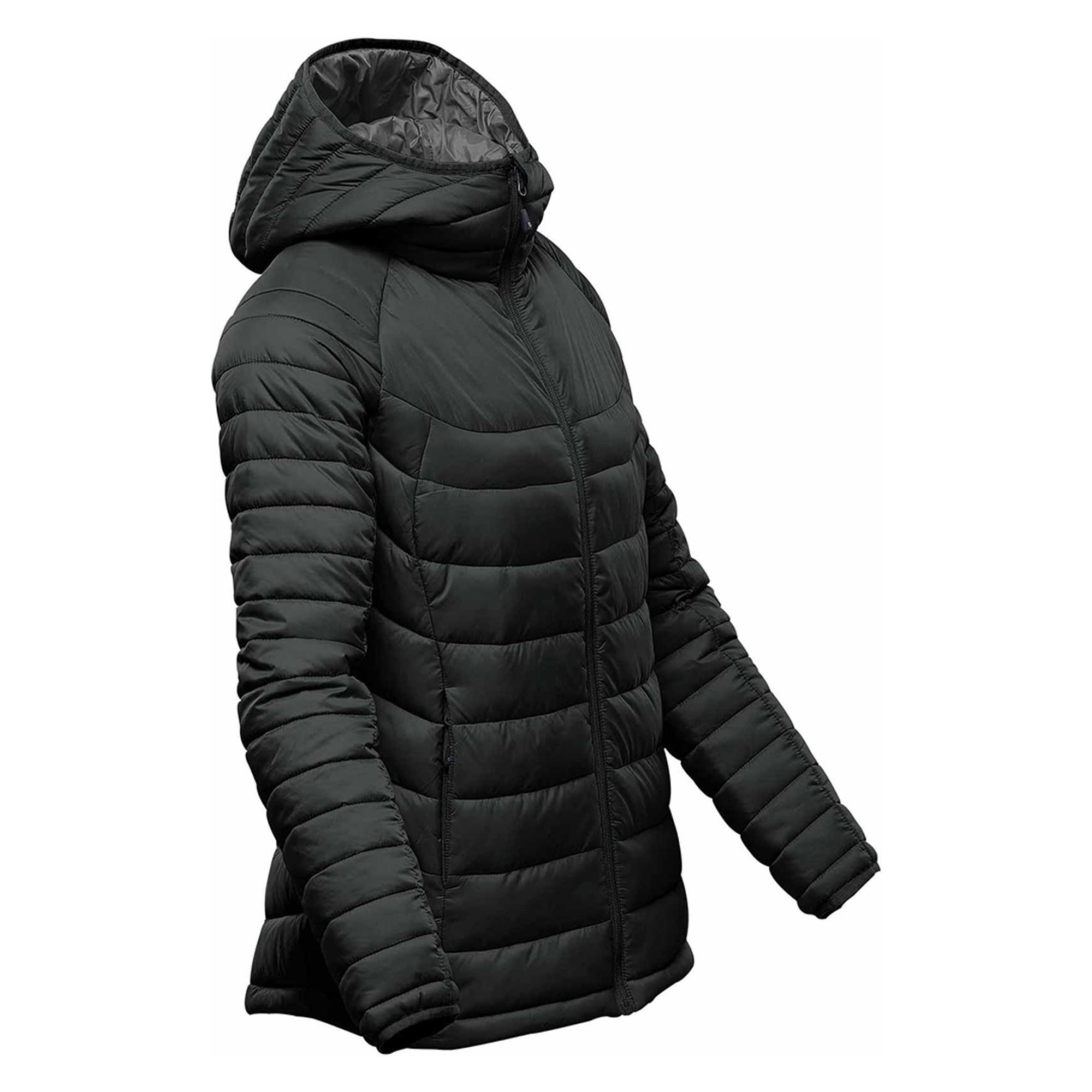 Doudoune STAVANGER Femme (Noir / Gris Foncé) 3/3