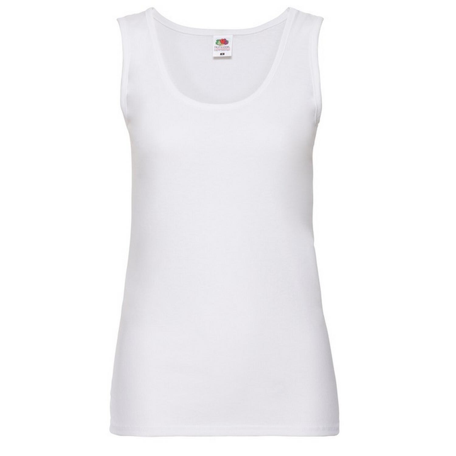 Fruit Of The Loom - Débardeur Valueweight Femme (blanc) - T-shirt Sans Manche - Blanc - 48 Xl - Decathlon