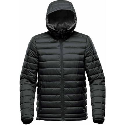 Veste Matelassée STAVANGER Homme (Noir / Gris Foncé)