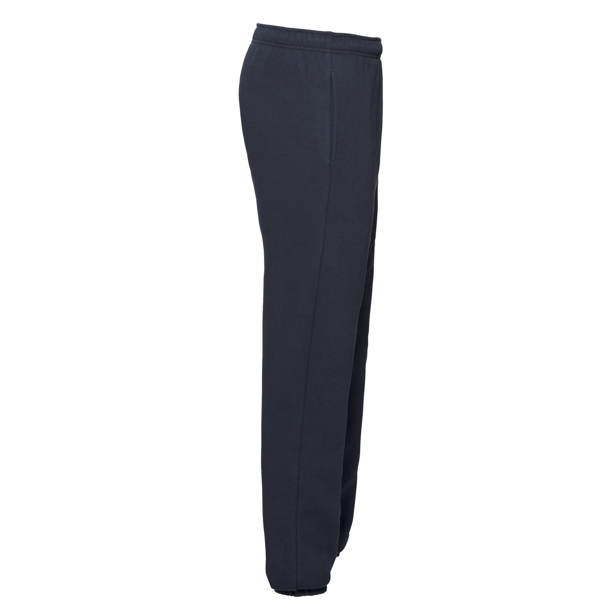 Pantalon De Jogging PREMIUM Adulte (Bleu Marine Sombre) 3/3