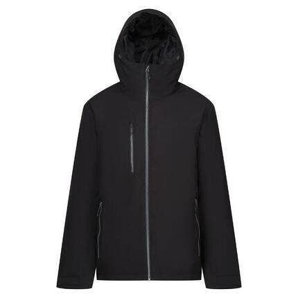 Navigate" Jacke, wasserfest für Herren Schwarz/Mittelgrau