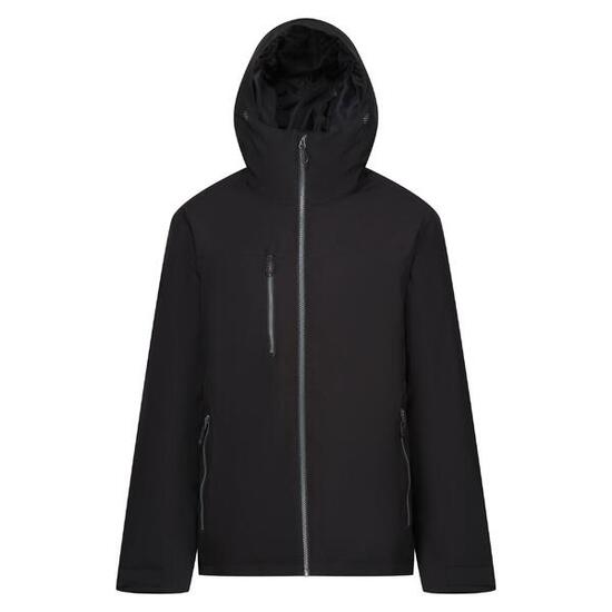 Navigate" Jacke, wasserfest für Herren Schwarz/Mittelgrau