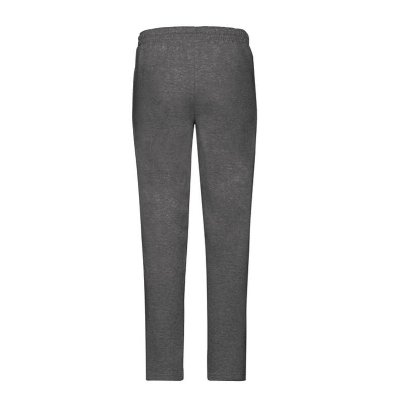 Heren Classic Open Hem Joggingbroek (Donkere Heide Grijs)