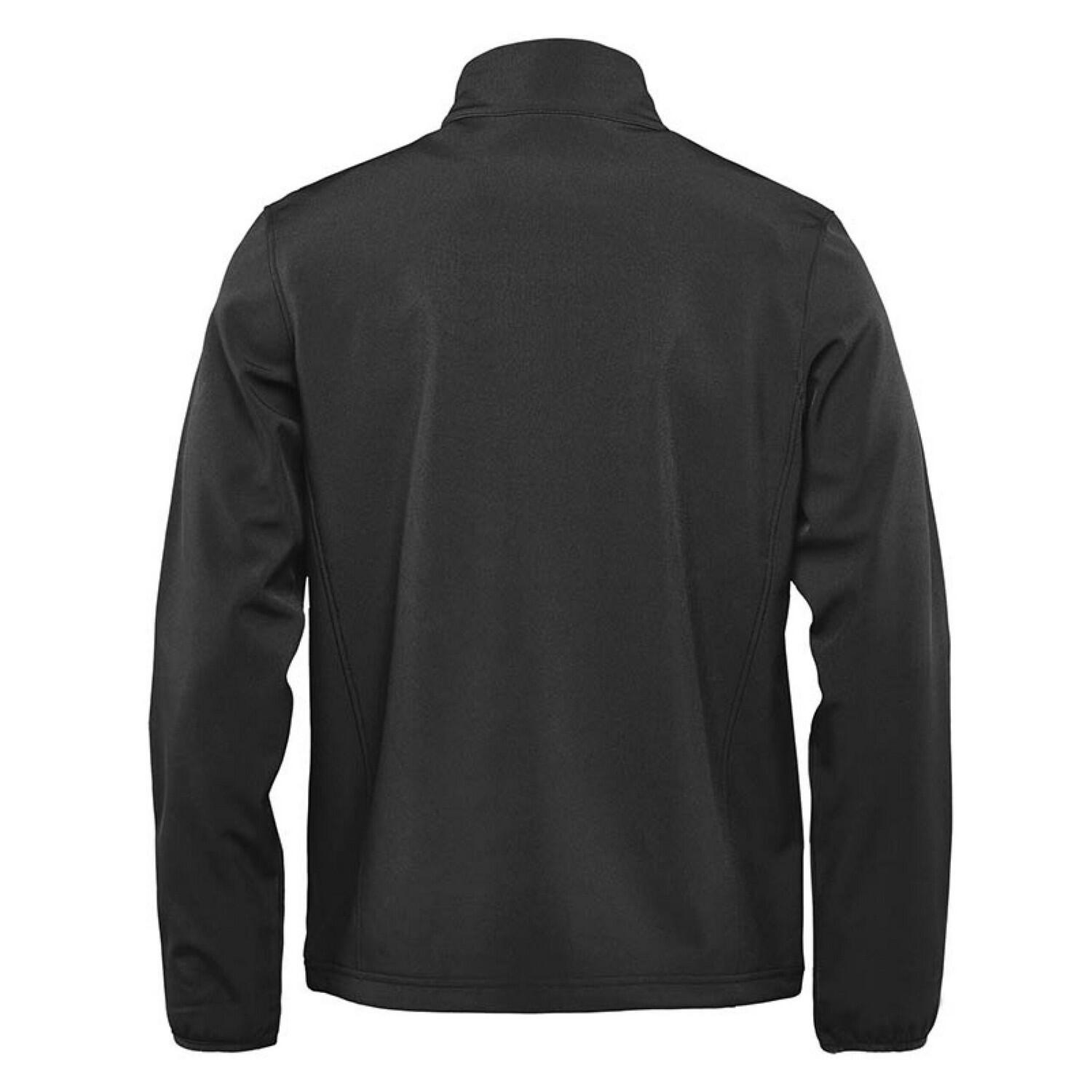 Casaco de concha macia masculina Narvik (Preto) 2/4