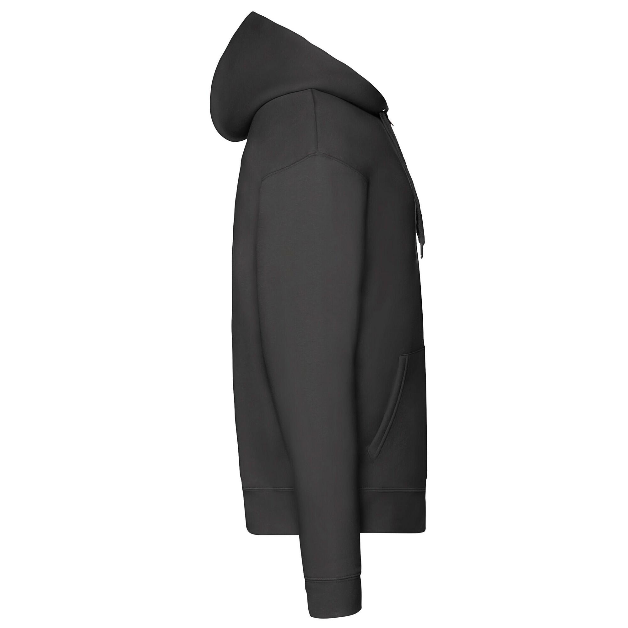 Veste À Capuche PREMIUM Homme (Noir) 3/3