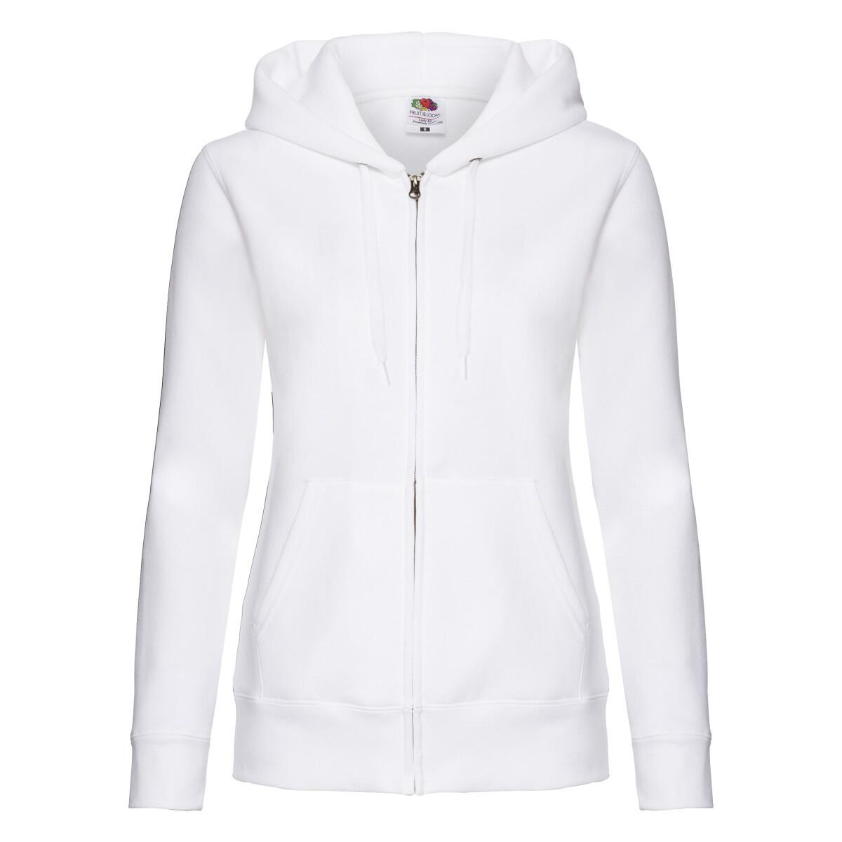 Fruit Of The Loom - Veste De Survêtement Premium Femme (blanc) - Veste - Blanc - S - Decathlon