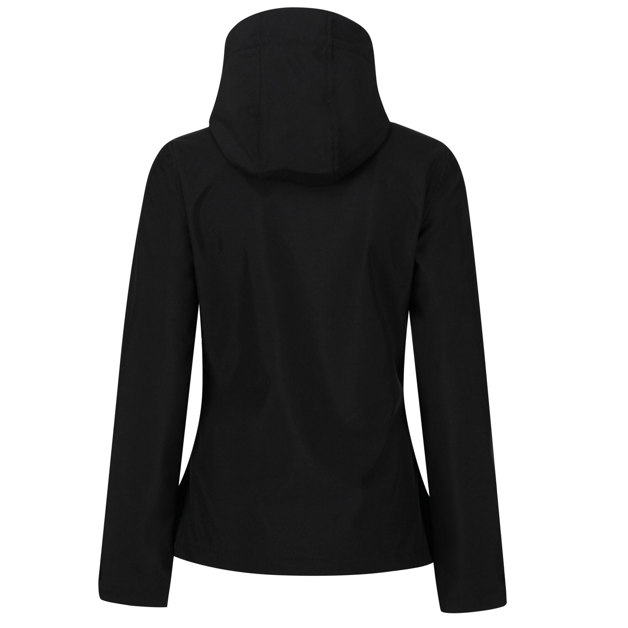 Veste Softshell VENTURER Femme (Noir / Rouge) 2/3