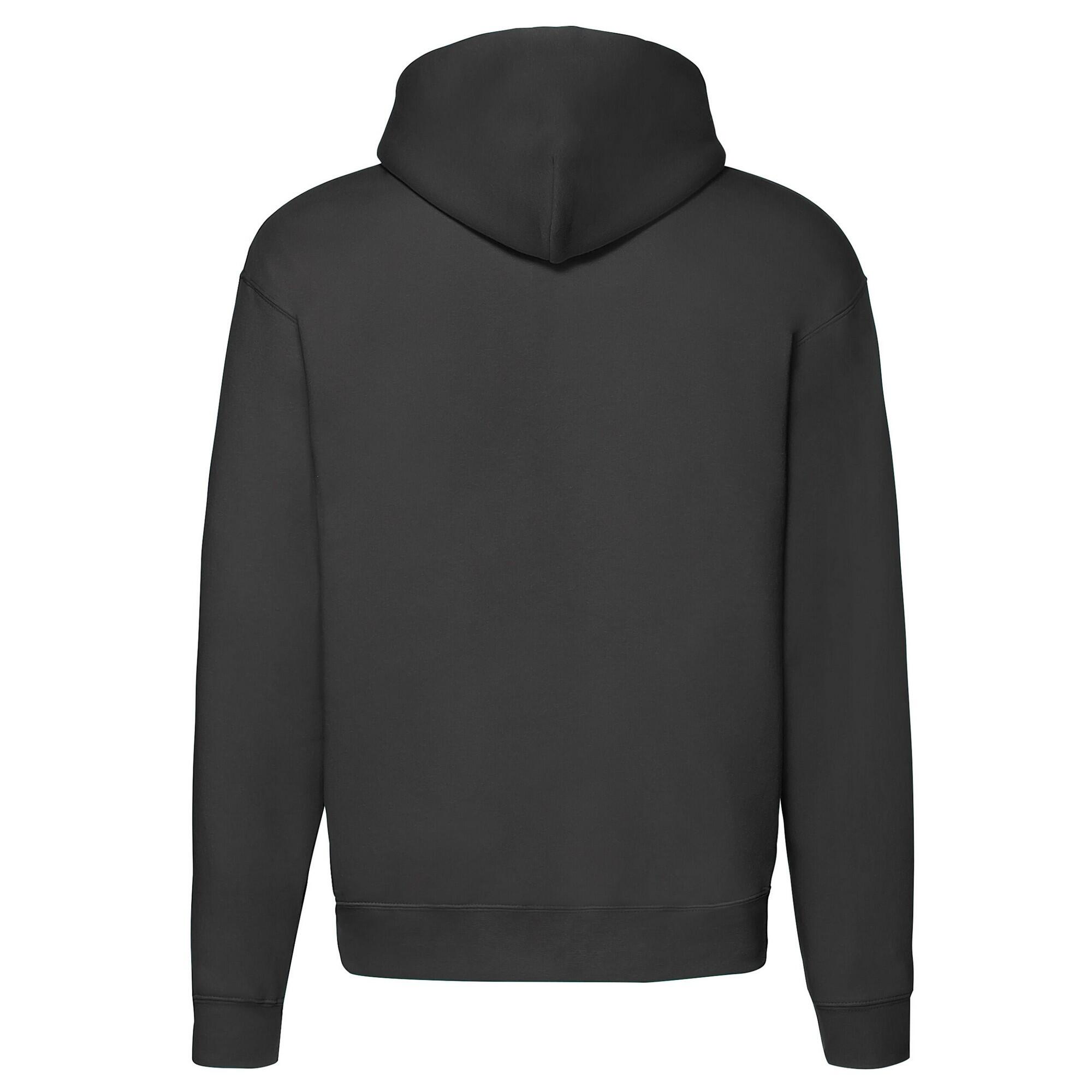Veste À Capuche PREMIUM Homme (Noir) 2/3