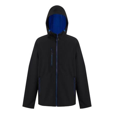 Heren navigate dubbellaags soft shell jacket met capuchon (lichtgroen)