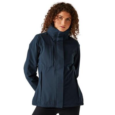 Dames kingsley 3 in 1 jas (marine)