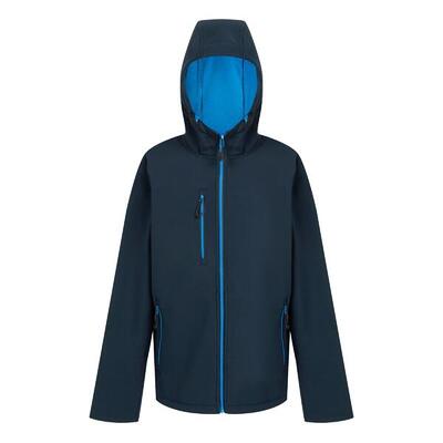 Heren navigate dubbellaags soft shell jacket met capuchon (lichtgroen)