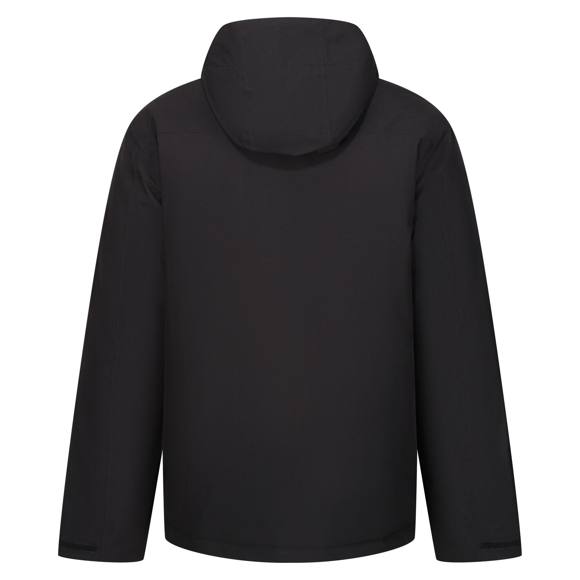 Veste Imperméable NAVIGATE Homme (Noir / Rouge Classique) 2/4