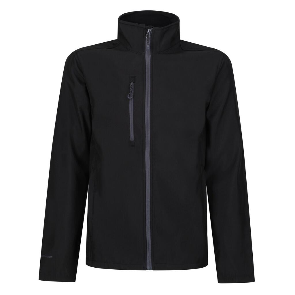 Mens Honestly Made Soft Shell Jacket (Black)