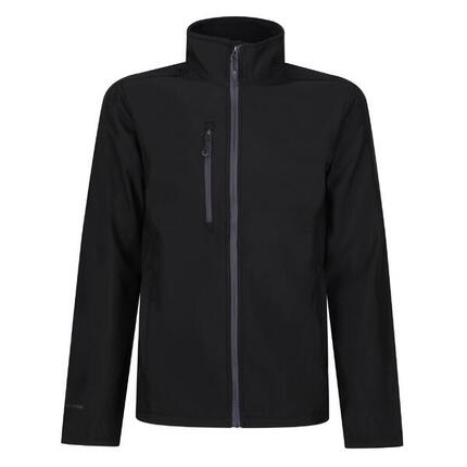 Honestly Made" Softshelljacke für Herren Schwarz