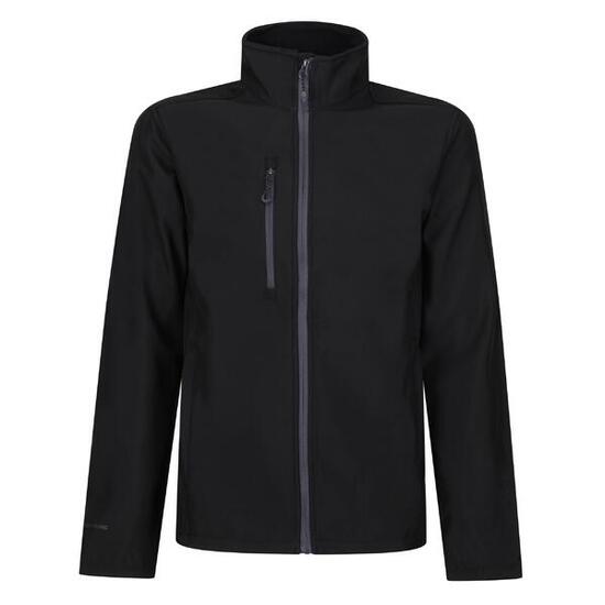 Honestly Made" Softshelljacke für Herren Schwarz