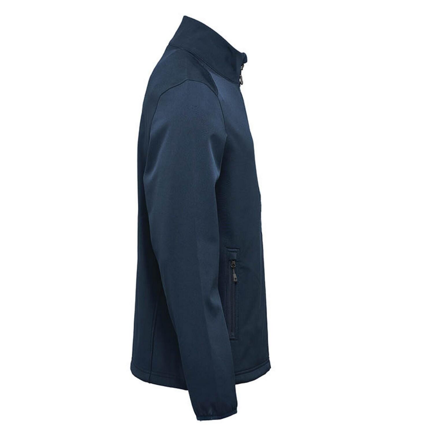 Casaco de concha macia masculina Narvik (Azul Marinho) 4/4