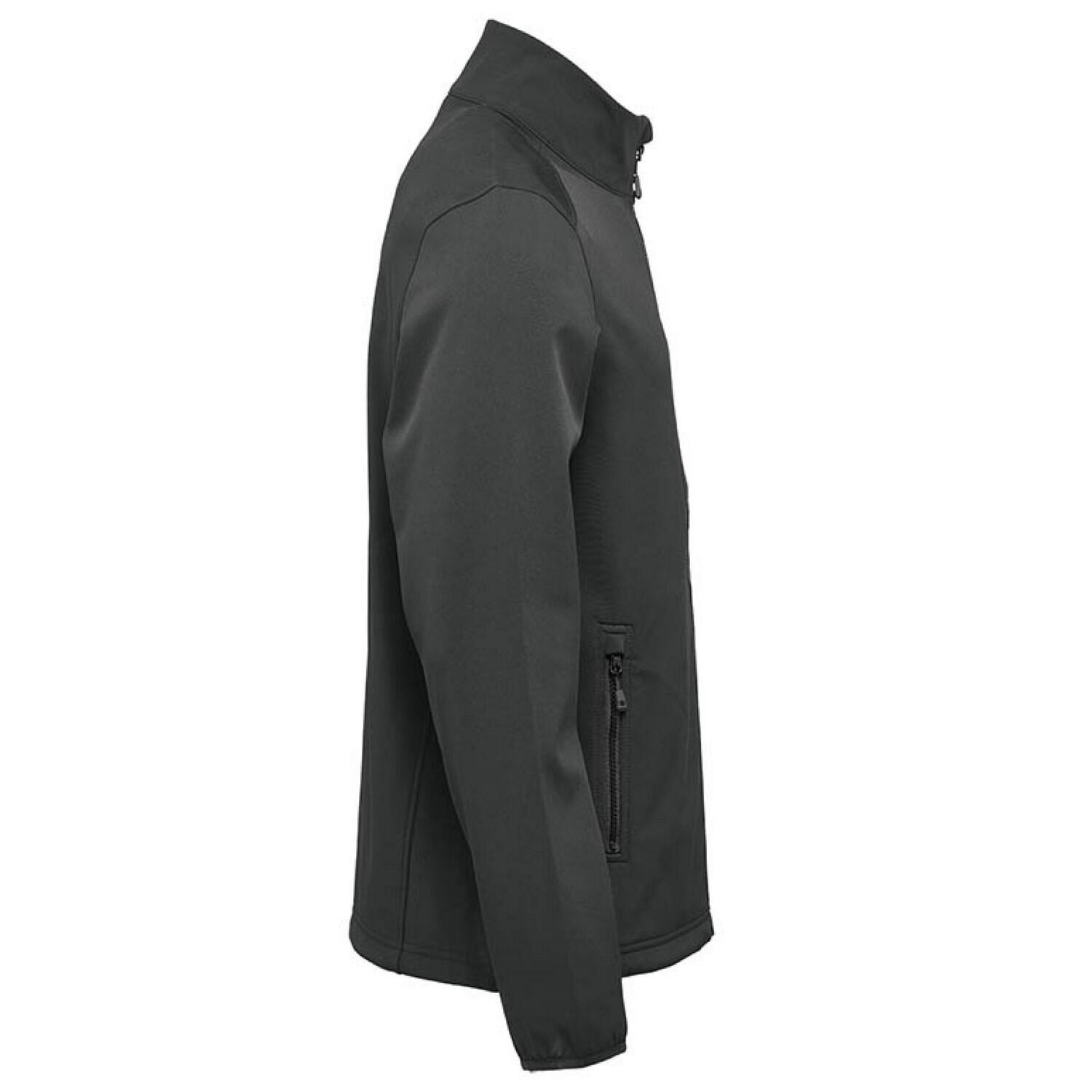 Casaco de concha macia masculina Narvik (Preto) 4/4