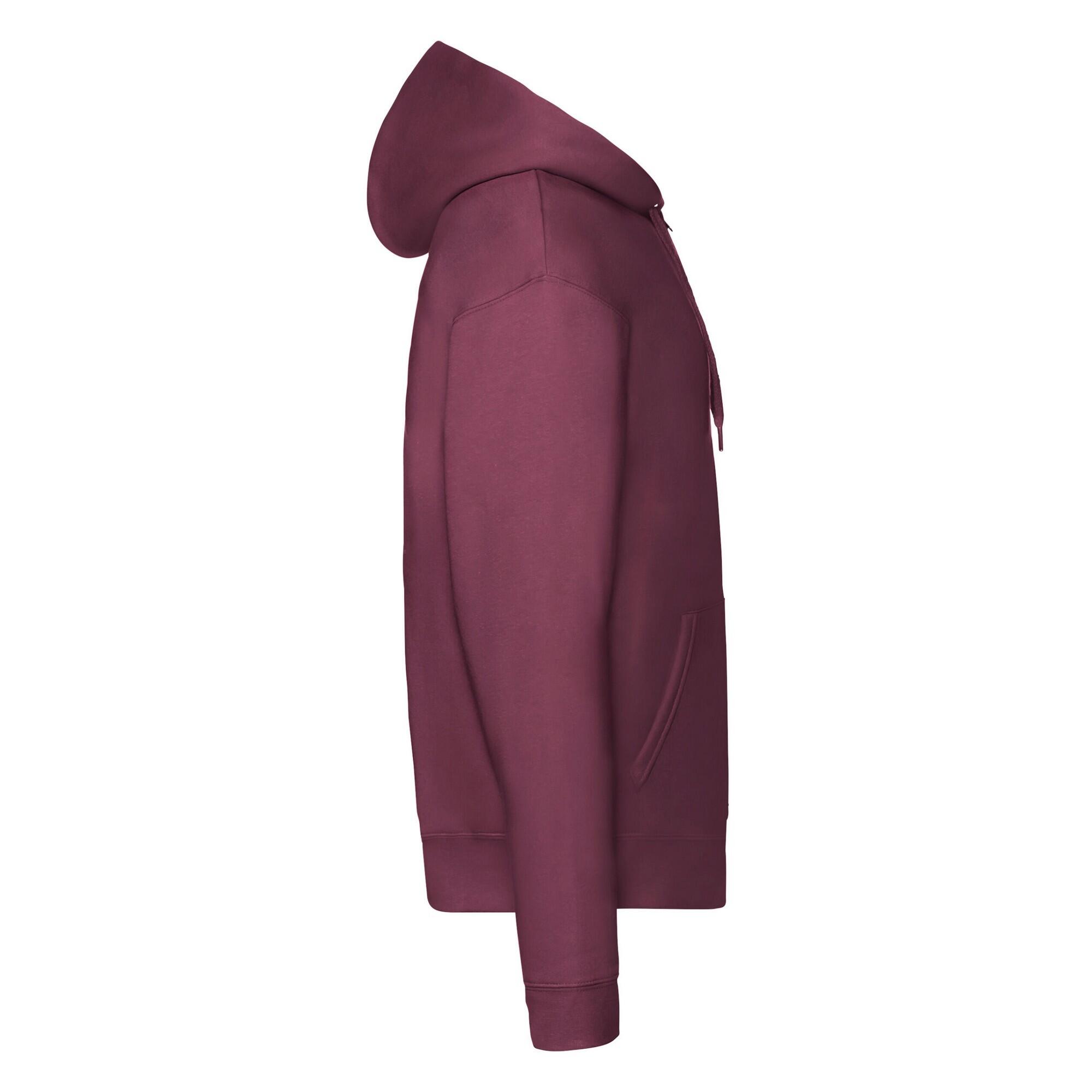 Veste À Capuche PREMIUM Homme (Bordeaux) 3/3