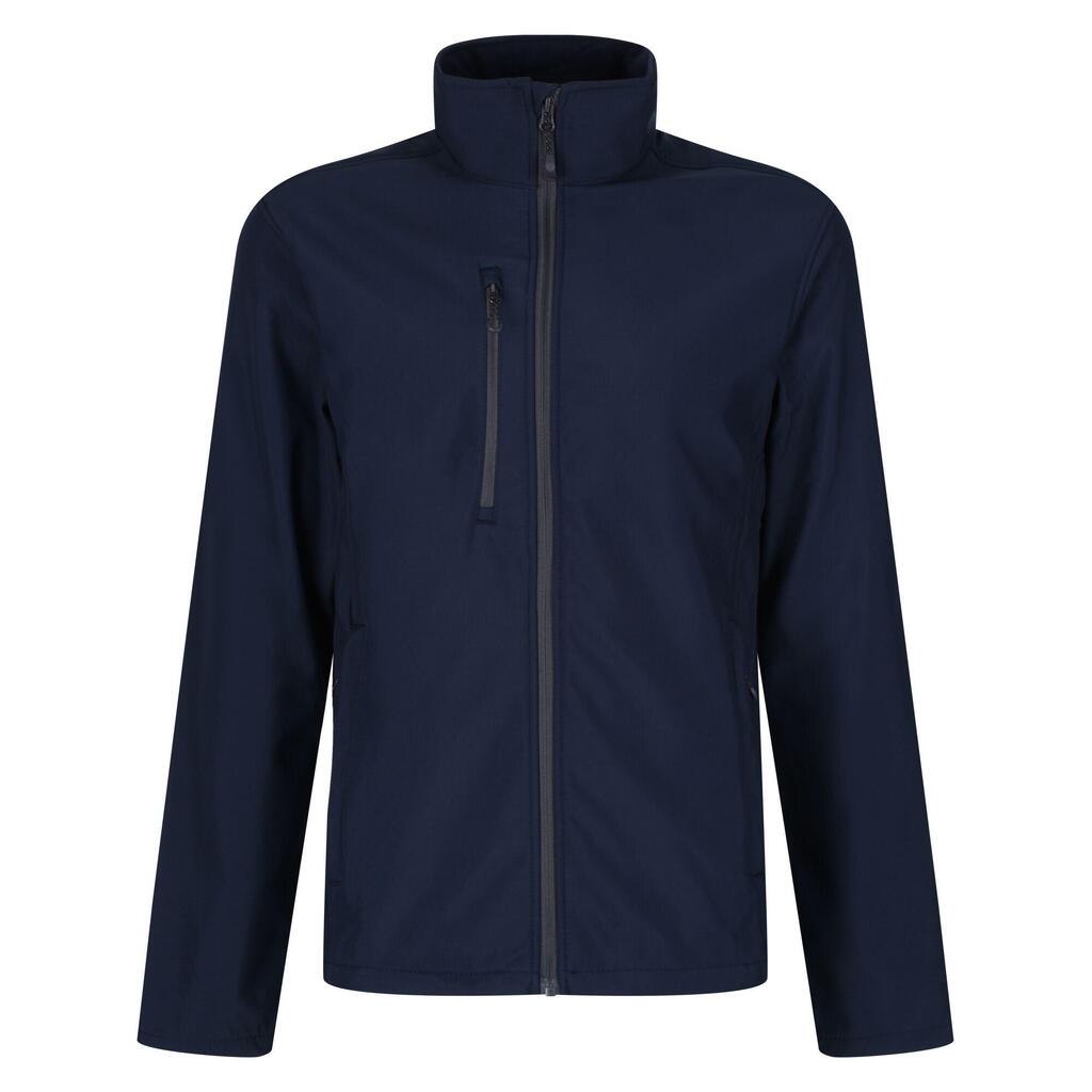 Mens Honestly Made Soft Shell Jacket (Navy)