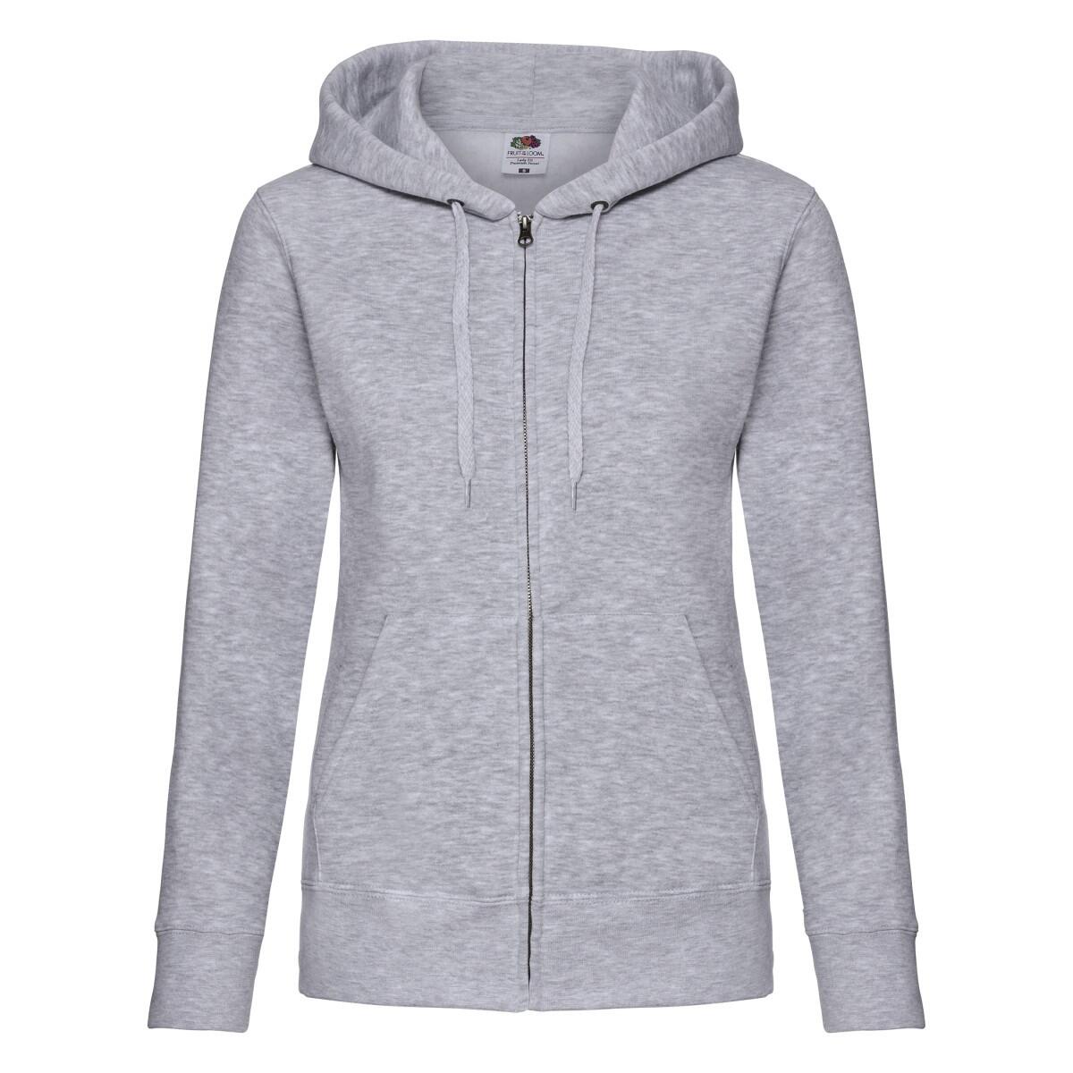 Casaco de treino com capuz Lady Fit para senhora/senhora Premium Cinzento