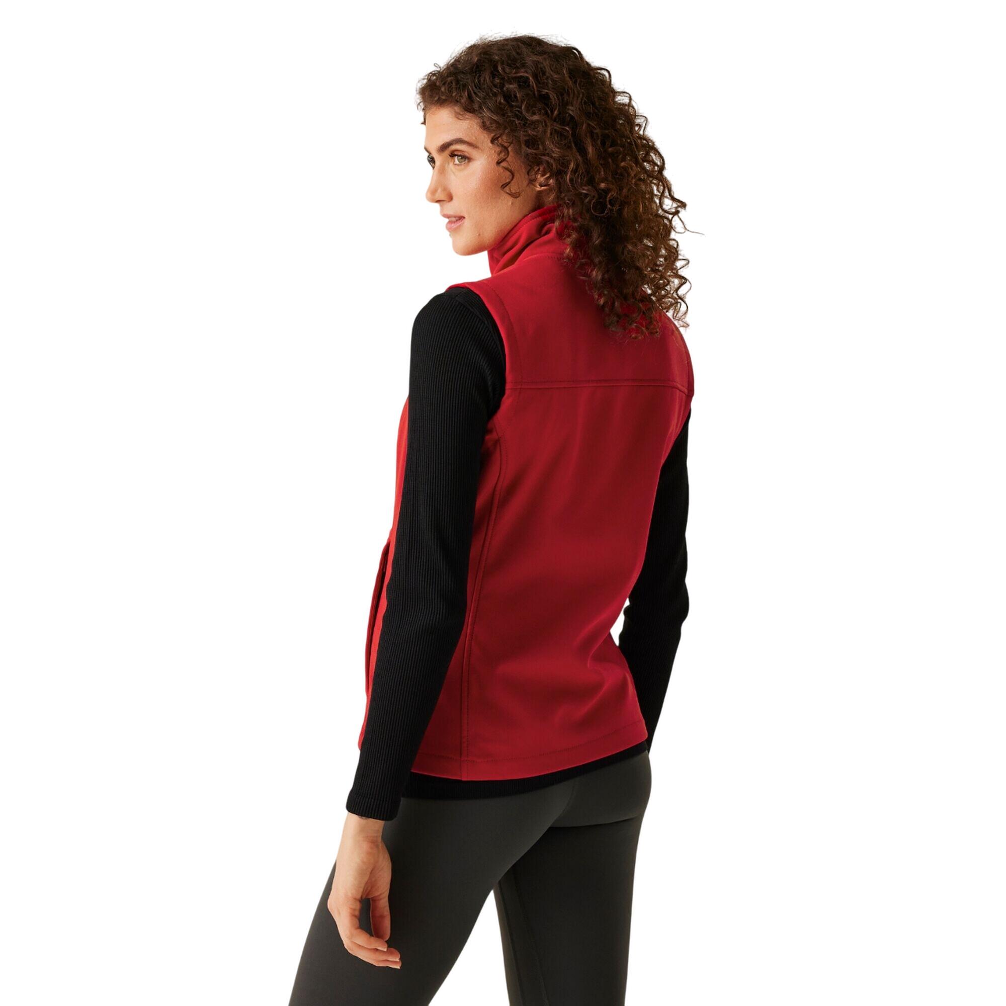 Chaleco Flux de Softshell para Mujer Rojo Clásico 2/4