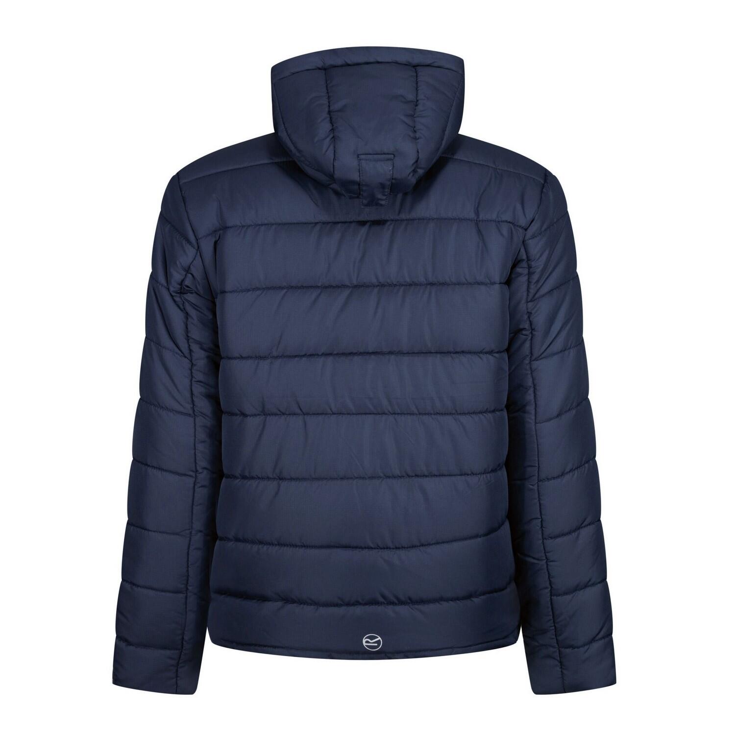 Heren Navigate Thermische Hooded Jacket (Marine / Frans Blauw) 2/3