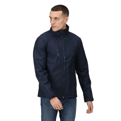 Heren ablaze softshell 3 layer soft shell jas (afdichting grijs/zwart)