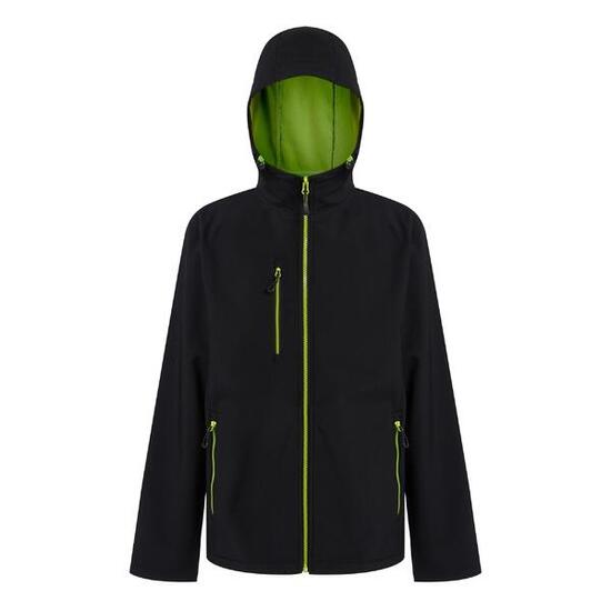 Veste Softshell NAVIGATE Homme (Noir / Vert Citron)