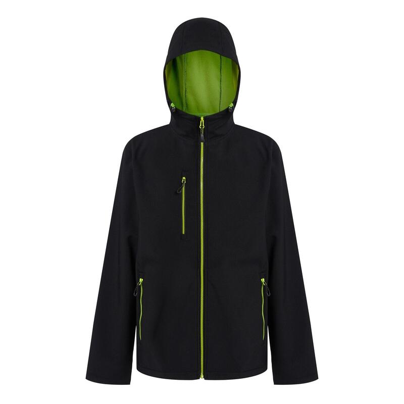 Jacheta Soft Shell Drumeții În Natură Regatta Navigate Cu Glugă Bărbați