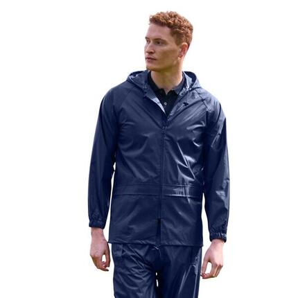 Veste Motif/style Uni STORMBREAK Homme (Bleu Marine)