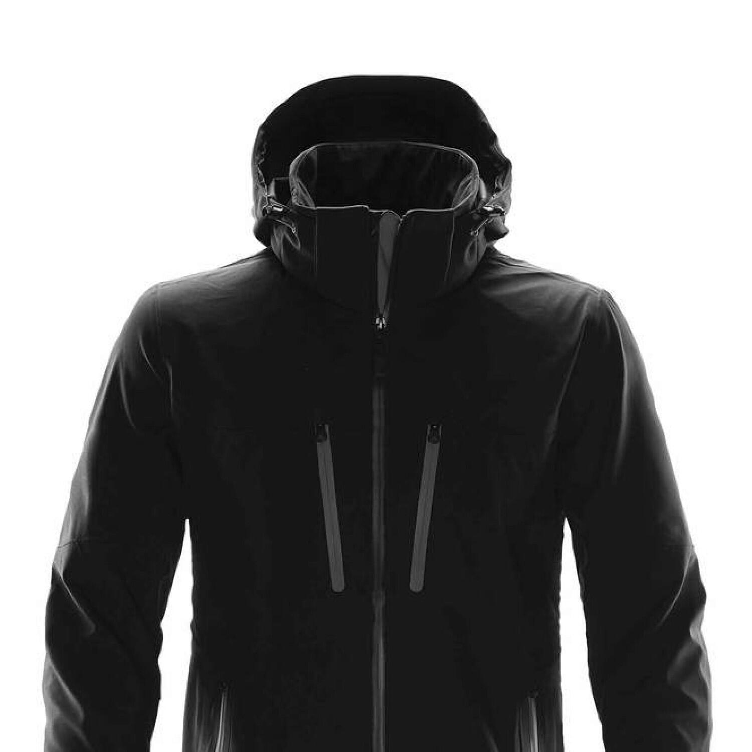 Casaco Patrol Soft Shell para homem (Preto/Carvão) 2/2