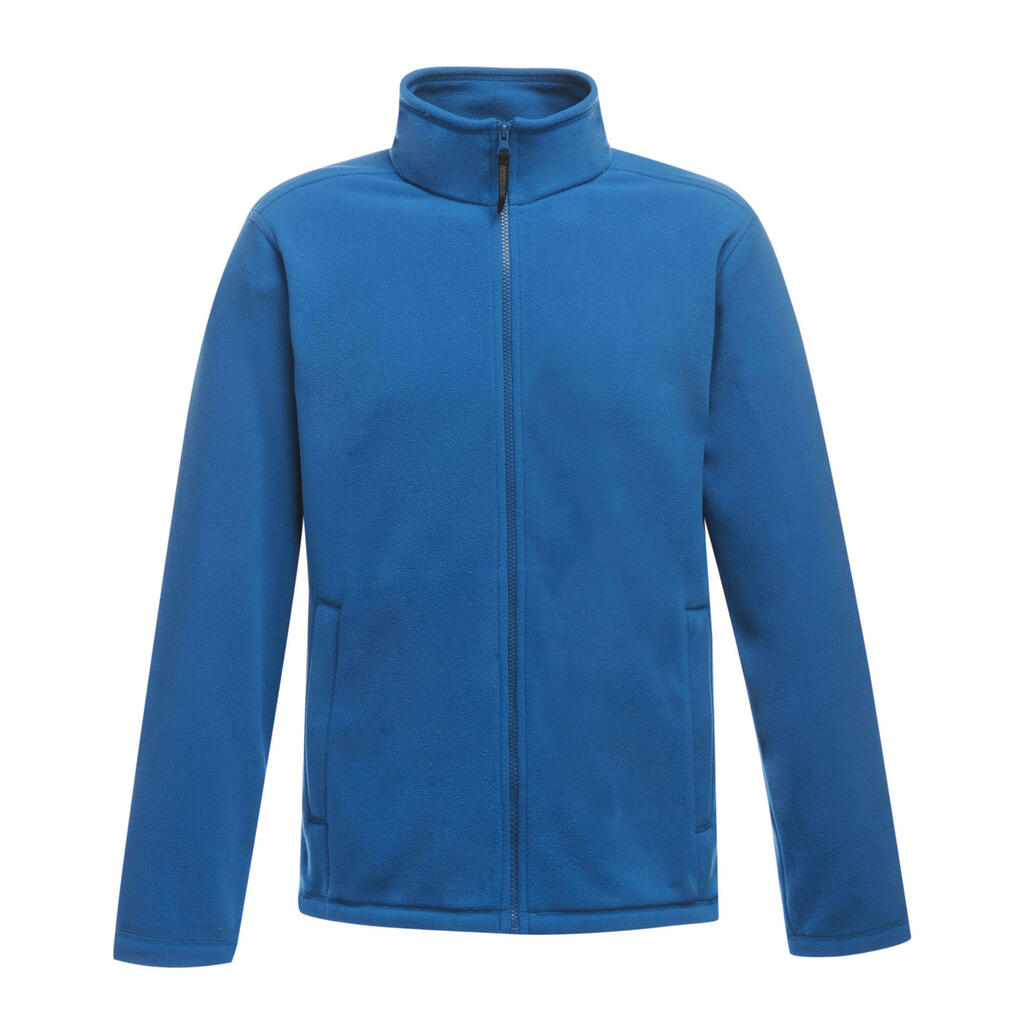 Mens Micro Full Zip Fleece Jacket (Oxford Blue)