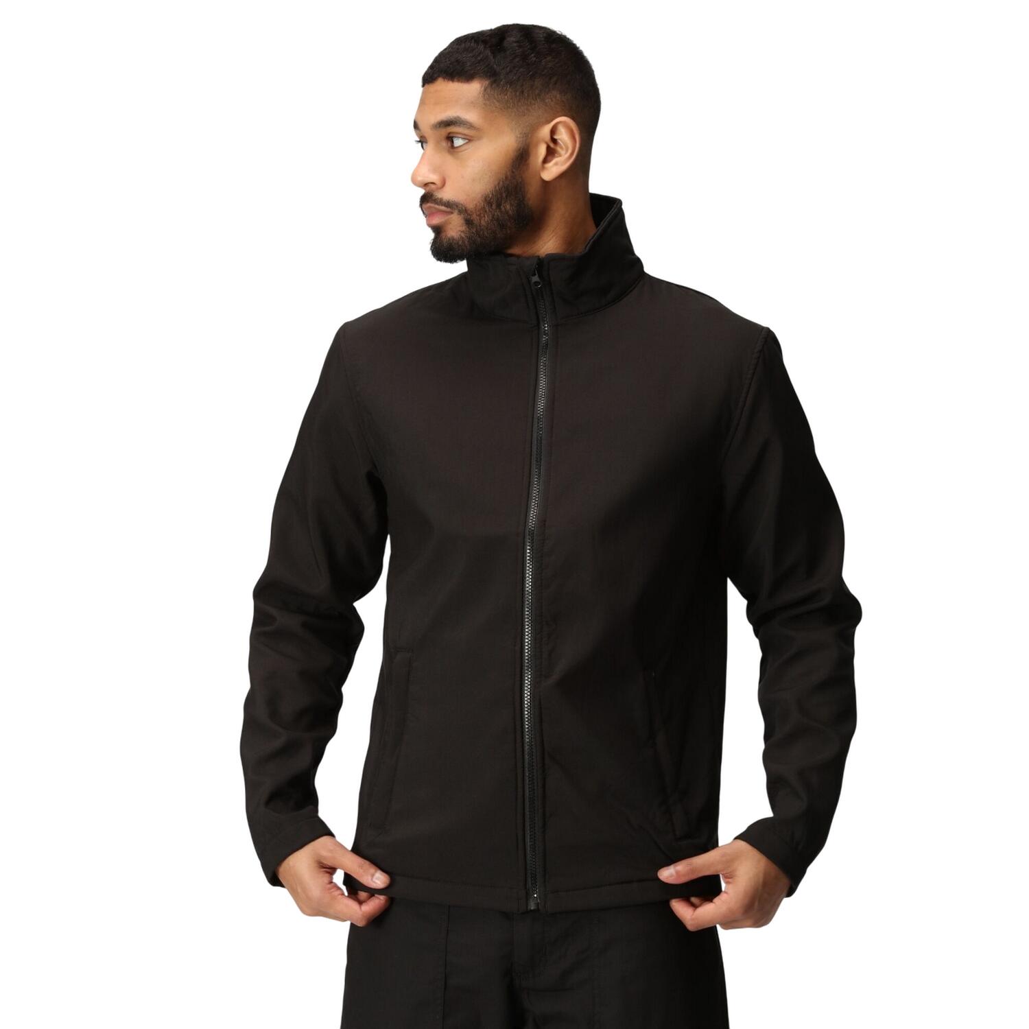 Chaqueta Softshell Ablaze Printable para Hombre Negro 4/5