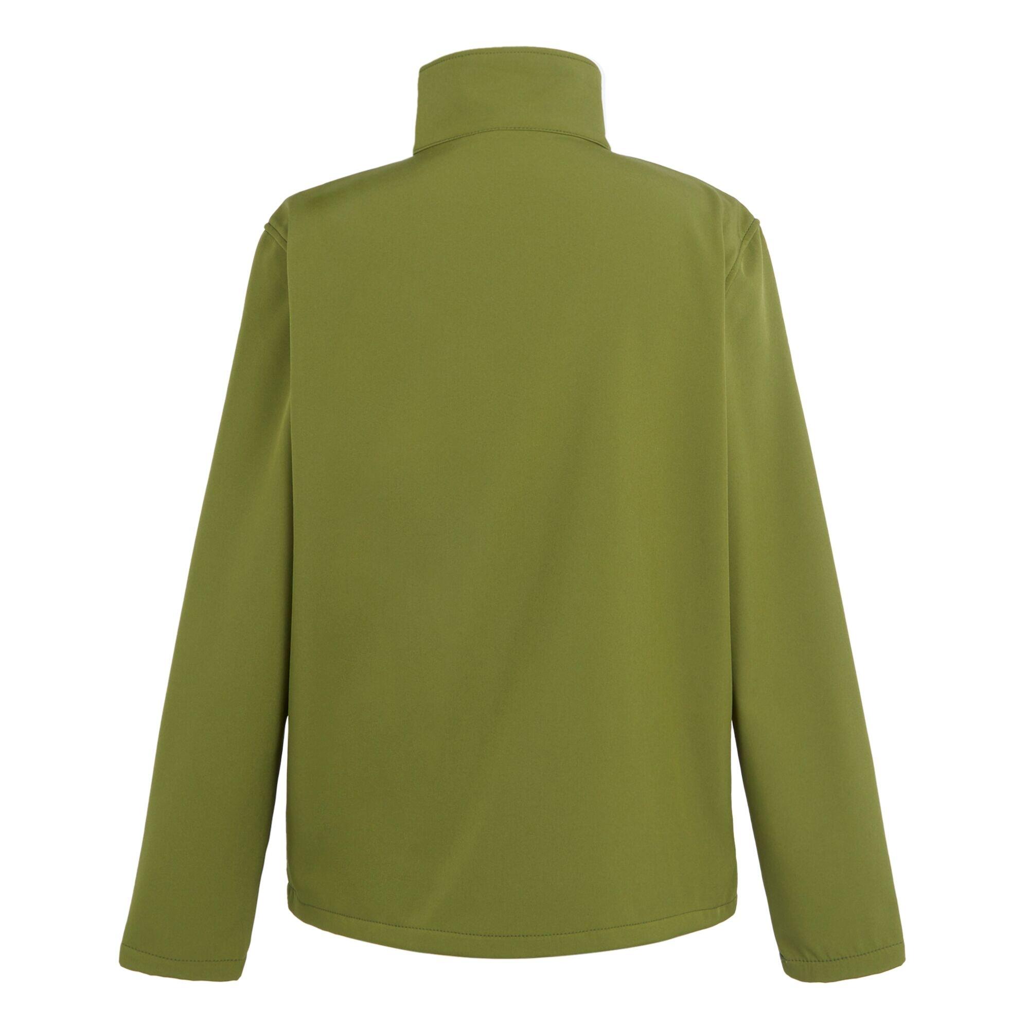 Giacca Soft Shell Resistente Al Vento Uomo Regatta Cera V Verde Nefrite 2/4