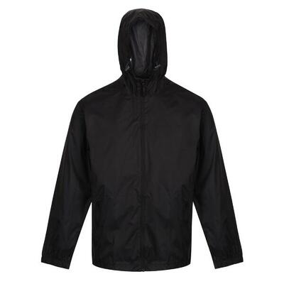 Heren pro packaway jacket (zwart)