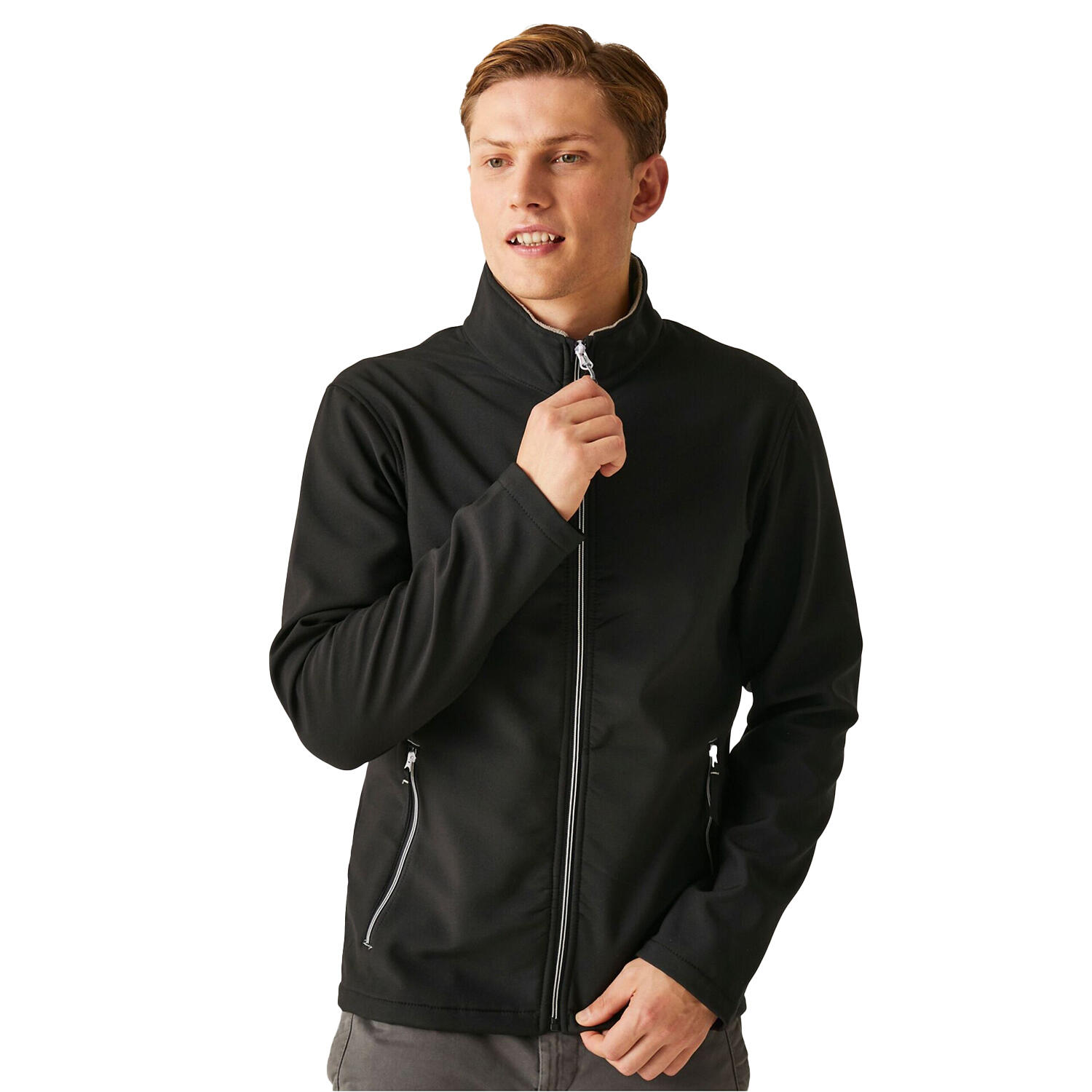 Regatta - Veste Softshell Ascender Homme (noir / Gris) - Veste - Gris|noir - 40 M - Decathlon