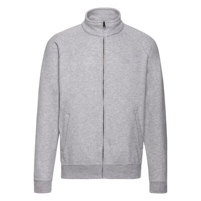 Giacca In Felpa Uomo Fruit Of The Loom Classic Bianco