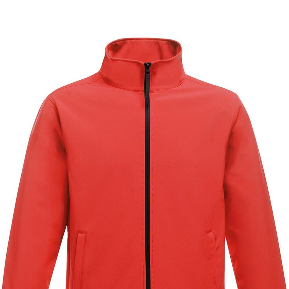 Veste Softshell ABLAZE PRINTABLE Femme (Rouge Classique / Noir) 2/3