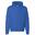 Casaco com capuz Premium com fecho de correr para homem Azul Real