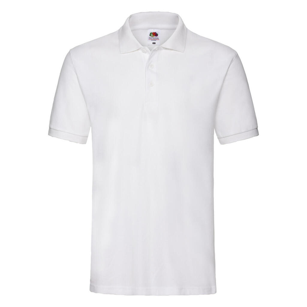 Mens Premium Polo Shirt (White)