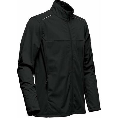 Heren greenwich lightweight softshell jacket (zwart)